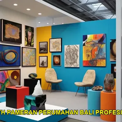 booth pameran perumahan Bali profesional